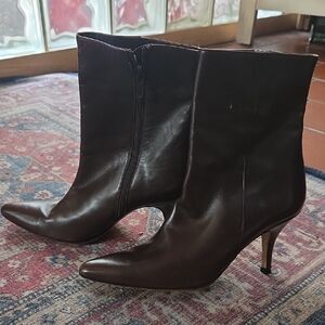 Cole Haan Dark Brown Heeled Boots